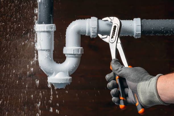 Professional Sewer Line Repair technician working in Bunker Hill, IN